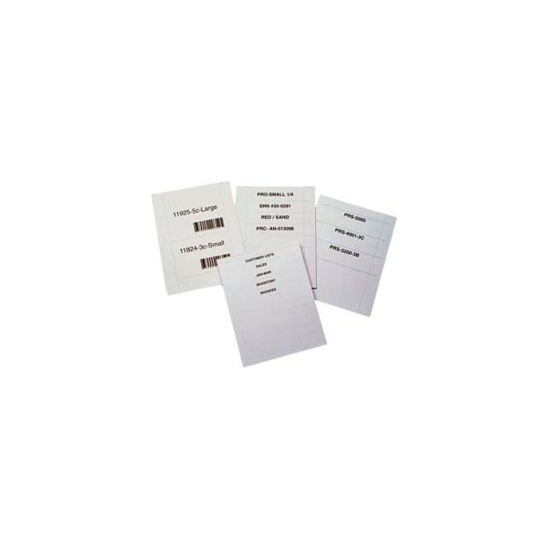 Laser Insert Sheets, Letter - Pref. 3in x 5in 200 pcs/pkg